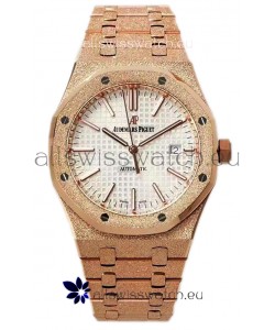 Audemars Piguet Royal Oak 37MM Frosted Casing Watch in 3120 Movement - 1:1 Mirror Replica