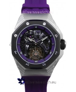 Audemars Piguer Royal Oak Flying Tourbillon Titanium "Black Panther" 1:1 Swiss Replica Watch 