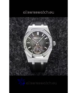 Audemars Piguet Royal Oak Tourbillon 41mm in 904L Casing - Grey Tapisserie Dial 1:1 Ultimate Replica