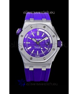 Audemars Piguet Royal Oak Diver Swiss Replica Navy Blue Dial 1:1 Quality 3120 Movement 904L Steel 