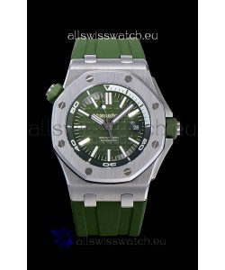 Audemars Piguet Royal Oak Diver Swiss Replica Dark Green Dial 1:1 Quality 3120 Movement 904L Steel 