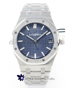 Audemars Piguet Royal Oak 15500 41MM 904L Steel Blue Dial Super Clone Replica Watch 