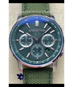 Audemars Piguet CODE 11.59 Chronograph Swiss Replica Watch in 904L Steel Green Dial