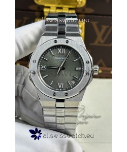 Chopard Alpine Eagle Stainless Steel Grey Dial Super Clone Replica Watch 