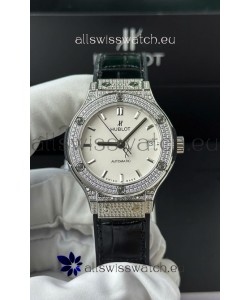 Hublot Super Clone Classic Fusion Titanium 38MM 1:1 Mirror Replica Watch White Dial