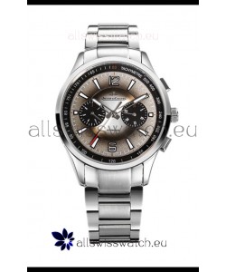 Jaeger LeCoultre Polaris Chronograph Stainless Steel Casing Grey Dial Swiss Replica Watch 