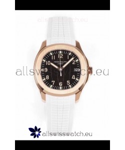 Patek Philippe Aquanaut 5167R Rose Gold 1:1 Mirror Replica Watch - Black Dial