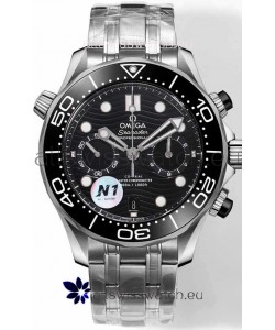 Omega Seamaster Co-Axial Master Chronograph Stainless Steel Casing and Strap 44MM 1:1 Mirror Replica
