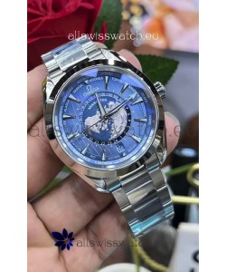 Omega Seamaster Aquaterra 150M Worldtimer Summer Blue 1:1 Mirror Replica Watch