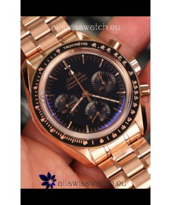 Omega Speedmaster Professional Moonwatch Rose Gold Swiss Replica