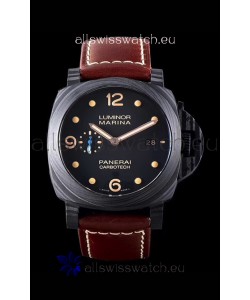 Panerai Luminor Marina PAM661 Carbotech 1:1 Mirror Replica Watch 2020 Improved Version