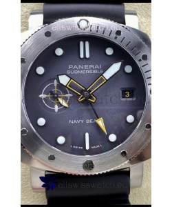Panerai Submersible PAM1323 GMT Navy Seals Edition 1:1 Mirror Replica Watch 44MM