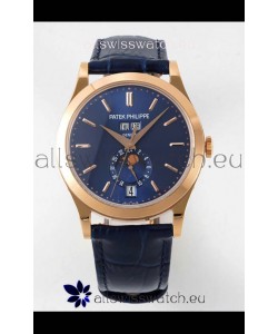 Patek Philippe Annual Calendar 5396R Complications Swiss Replica Watch in Blue Dial