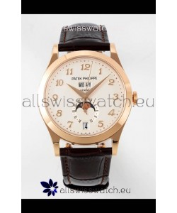 Patek Philippe Annual Calendar 5396R-012 Complications Swiss Replica Watch in White Dial