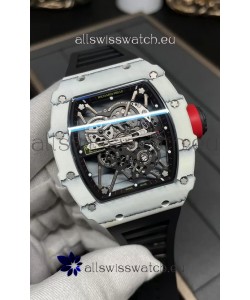 Richard Mille RM35-01 Rafael Nadal Carbon Fiber Casing with Genuine Tourbillon Super Clone Watch