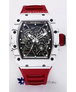 Richard Mille RM35-01 Rafael Nadal Carbon Fiber Casing with Genuine Tourbillon Super Clone Watch