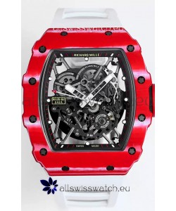 Richard Mille RM35-02 Rafael Nadal Carbon Fiber Casing with Genuine Tourbillon Super Clone Watch