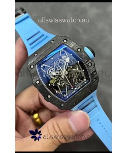 Richard Mille RM35-02 Rafael Nadal Carbon Fiber Casing with Genuine Tourbillon Super Clone Watch