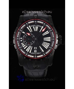 Roger Dubuis Excalibur DLC Coated Casing 1:1 Mirror Swiss Replica Watch