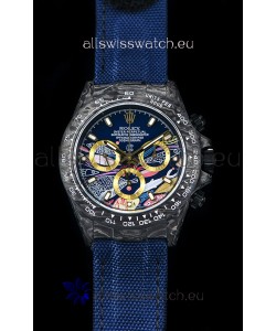 Rolex Daytona CHRONUSART Forged Cabon Casing 1:1 Mirror Replica Multicolored Dial