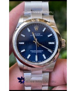 Rolex Oyster Perpetual REF#277200 31MM Swiss Movement Swiss Replica Blue Dial 904L Steel 1:1 Mirror Replica Watch