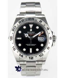 Rolex Explorer II Super Clone M216570-002 1:1 Mirror Replica Watch - Black Dial CAL. 3285 Movement