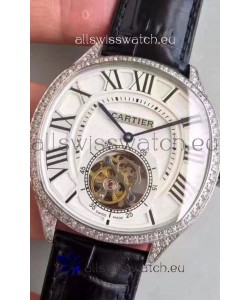 Drive De Cartier 1:1 Mirror Replica Watch with Tourbillon Movement