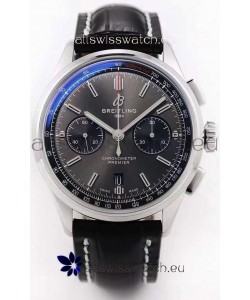 Breitling Premier B01 Chronograph 42 Edition Watch 1:1 Mirror Quality in Grey Dial 