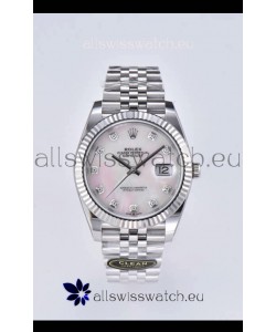 Rolex Datejust 126334 41MM ETA 3235 Swiss 1:1 Mirror Replica Watch in 904L Steel - Pearl Dial