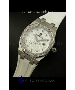 Audemars Piguet Royal Oak Ladies Quartz Replica Watch in Steel Case