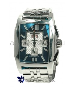 Breitling For Bentley Swiss Flying B Chronograph Steel Watch in Blue Dial