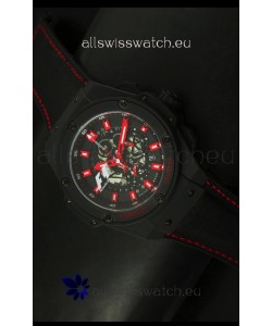 Hublot Big Bang King F1 MONZA Edition PVD Swiss Quartz Watch 45MM