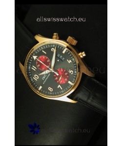 IWC Spitfire Tribecca Edition Watch in Rose Gold - 1:1 Mirror Replica