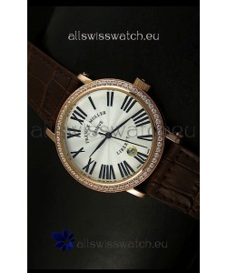 Franck Muller Master of Complications Liberty Japanese Watch in Brown Strap