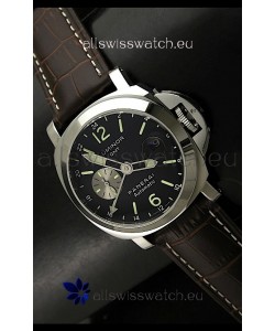Panerai Luminor GMT Swiss Watch in Steel - 1:1 Mirror Replica PAM00161