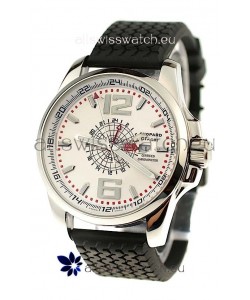 Chopard 1000 Miglia GT XL GMT Japanese Replica Watch in White Dial