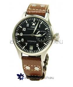 IWC Big Pilot Swiss Replica Watch in Black Dial