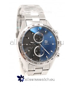 Tag Heuer Carrera Cal. 1887 Chronograph Japanese Watch in Black Dial