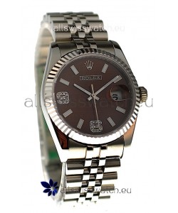 Rolex Datejust Silver Replica Watch