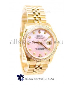 Rolex Datejust 2011 Edition Japanese Replica Gold Watch