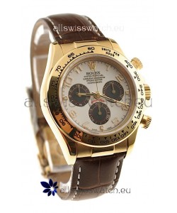Rolex Daytona Cosmograph Swiss Replica Gold Plated Watch