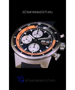 IWC Cousteau Divers Replica Watch in Black Dial