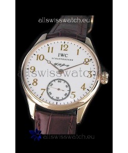 IWC Portuguese Swiss Watch in Rose Gold Casing
