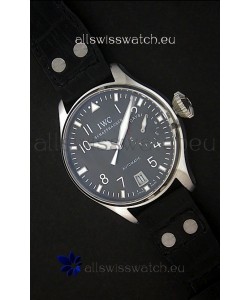 IWC Die Grosse Fliegeruhr Swiss Replica Watch in Brown Strap
