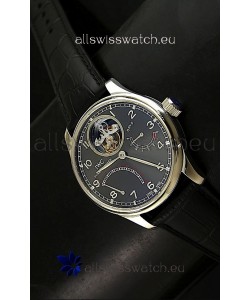 IWC Portugese Mystere TourbillonSwiss Replica Watch in Grey Dial