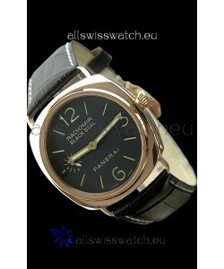 Panerai Radiomir Black Seal Swiss Watch in Pink Gold
