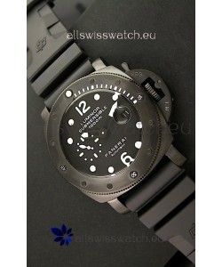 Panerai Luminor Submersible 1000M Japanese Automatic Watch in PVD Coating