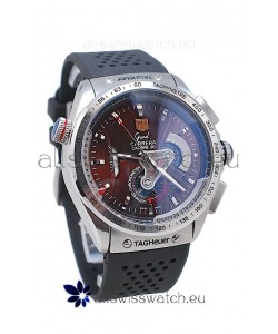 Tag Heuer Grand Carrera Calibre 36 Japanese Automatic Watch in Rubber Strap