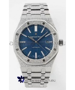 Audemars Piguet Royal Oak 15410BC 41MM Blue Dial 904L Steel CALIBRE 3120 Movement 1:1 Mirror Replica