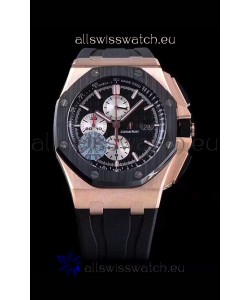 Audemars Piguet Royal Oak Offshore 44MM Pink Gold 1:1 Mirror 904L Steel Watch